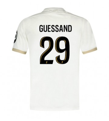 OGC Nice Evann Guessand #29 Segunda Equipación 2024-25 Manga Corta